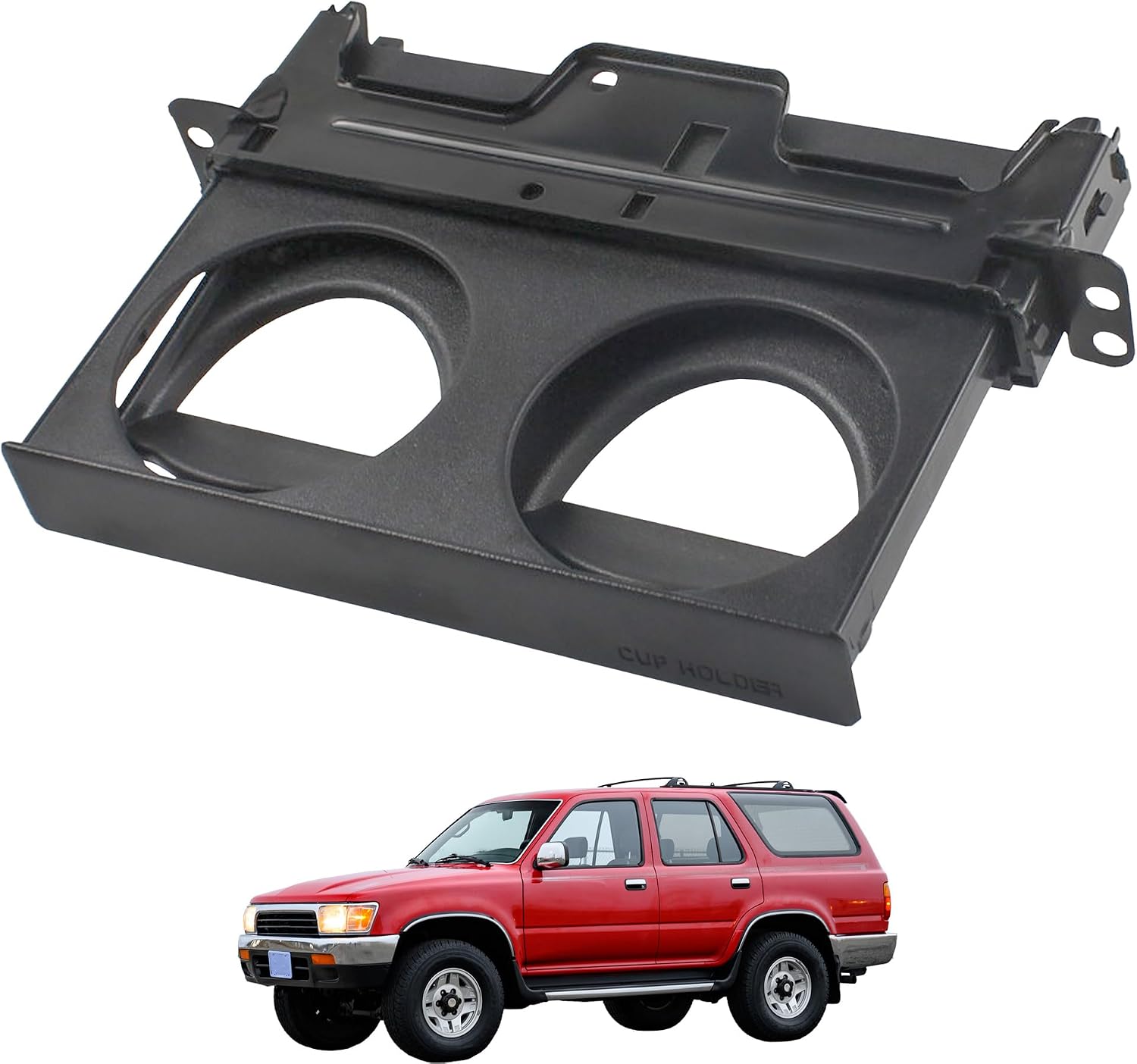 Instrument Panel Center Cup Holder Compatible with 89-95 Toyota