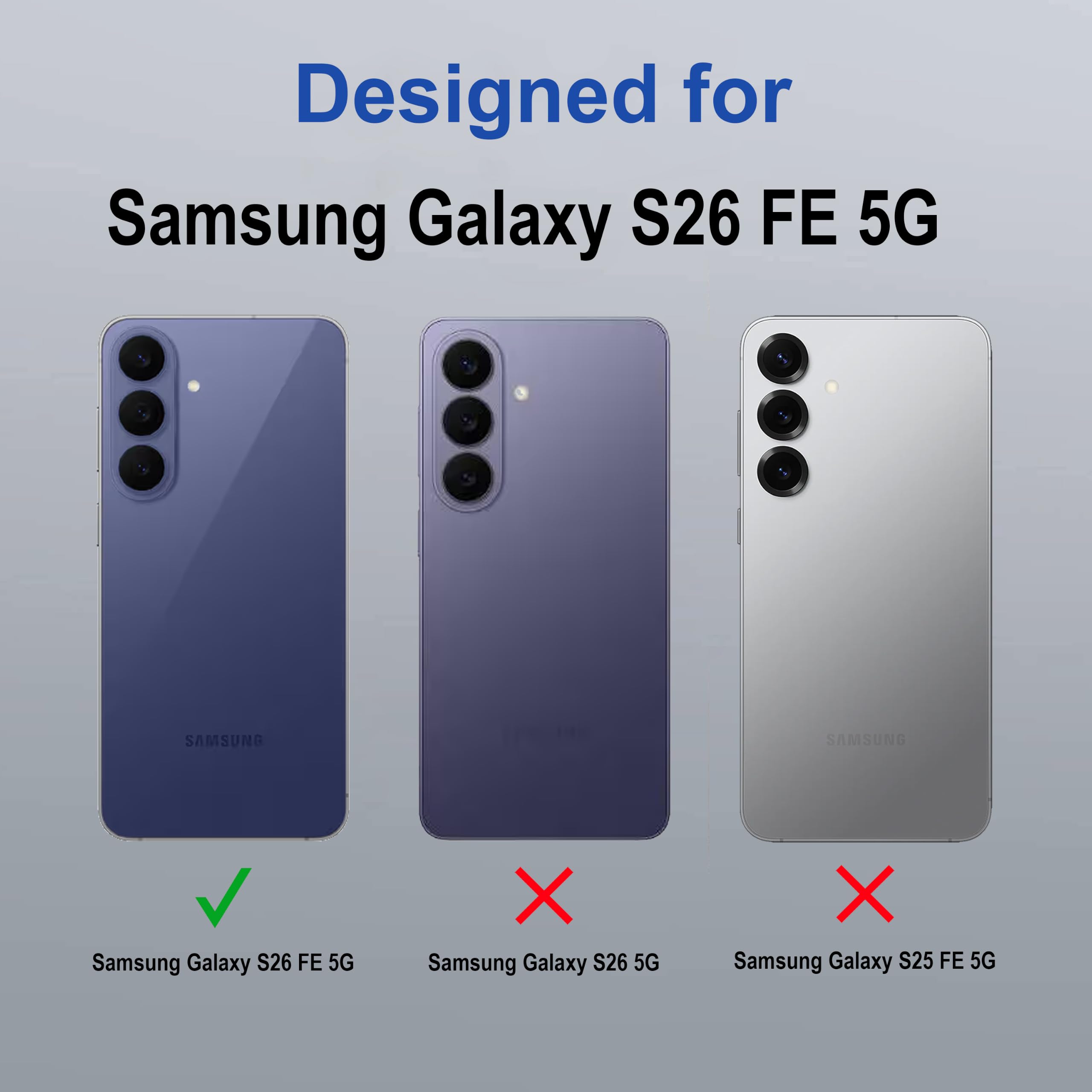Samsung Galaxy S26 FE Case - Sierra Blue -2 Samsung Galaxy S26 FE Case - Sierra Blue -2