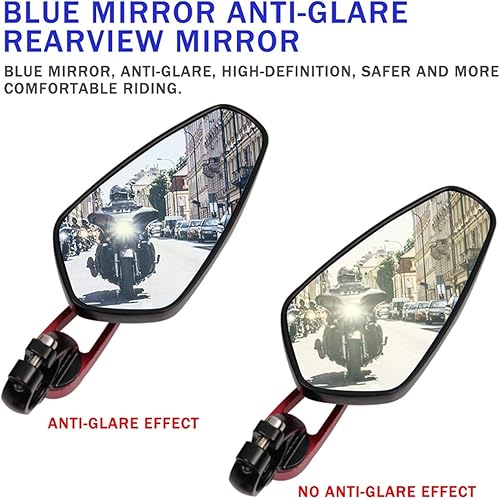 Miniatura 4 de Espejo retrovisor retrovisor de la motocicleta para Yamaha MT01 MT03 MT10 MT 07 YZF R125 R15 R1 Tmax NMAX 155 Rizoma