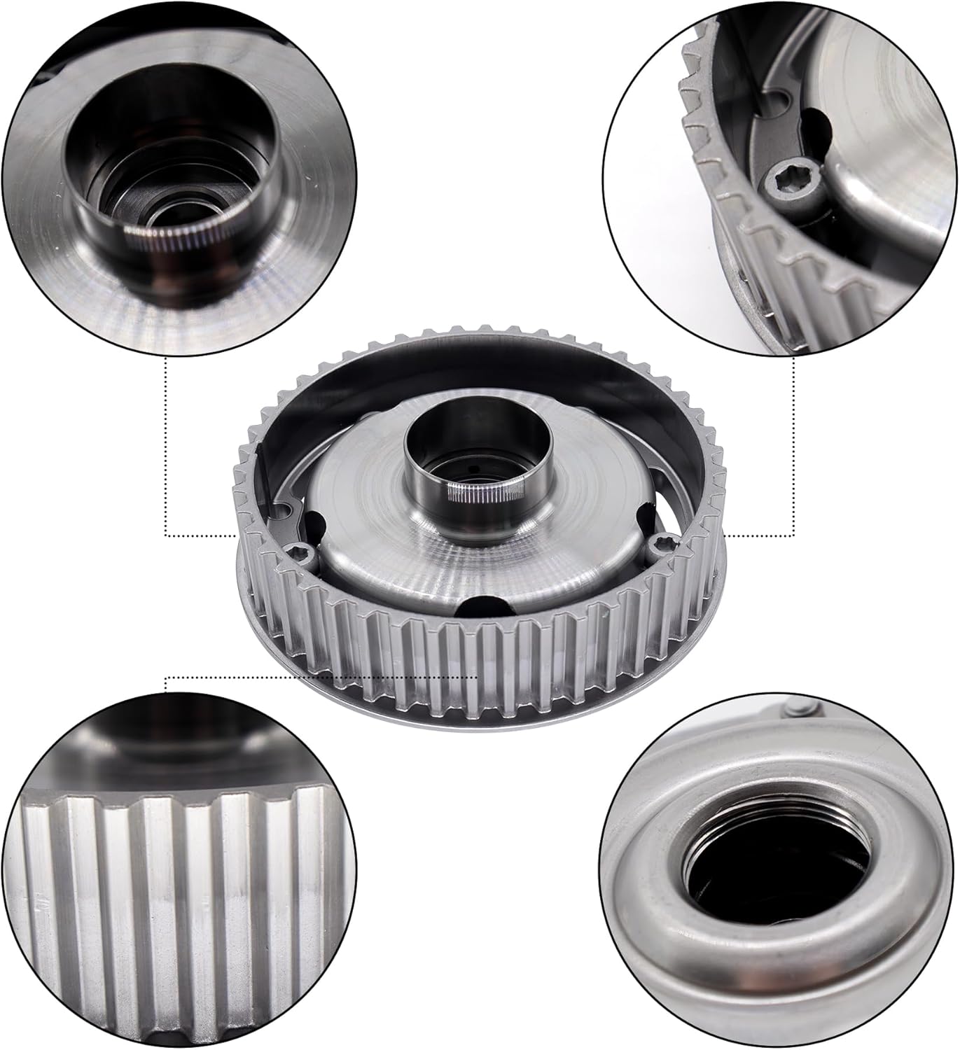 HiSport Variable Valve Timing Sprocket - Intake Engine Timing Part Gear Compatible with Chevy Aveo Aveo5 Sonic Trax Cruze & Cruze Limited, Replaces 55568386 25194444 5636155 918-777