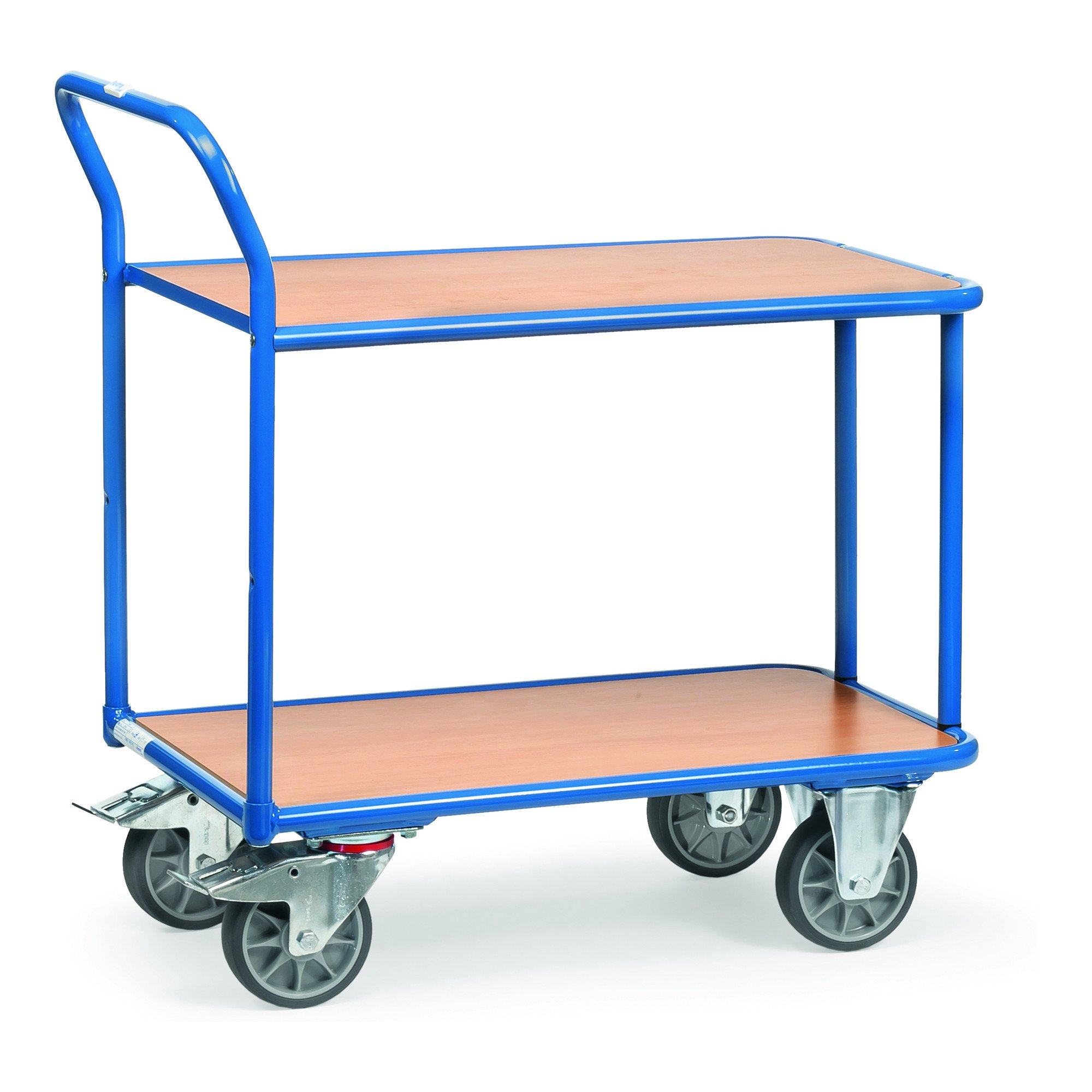 Fetra Transportgeräte mtphcc4p2 Wagen mit Ablage, 400 kg, 2 Ablage, 1120 mm x 705 mm x 968 mm Dimension