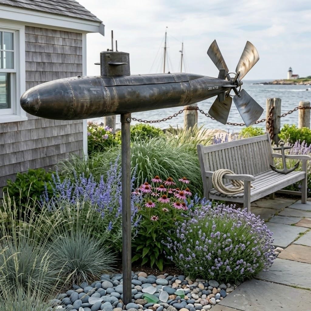 Amazon.com: Submarine Wind Spinner, Submarine Wind Spinner Outdoor