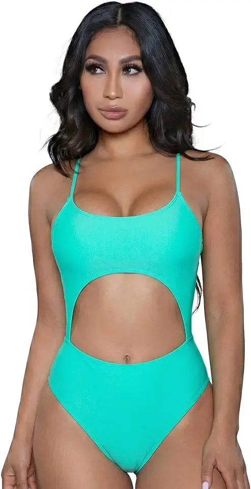 Maiô Feminino Body Engana Mamãe Rosa Costas Cruzadas Recorte Vazado Cintura Modeladora Praia