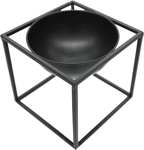 Miniatura 33 de Admired By Nature Juego de 2 macetas de mediados de siglo, soporte para plantas con soporte plegable para interiores y exteriores, maceta de pie