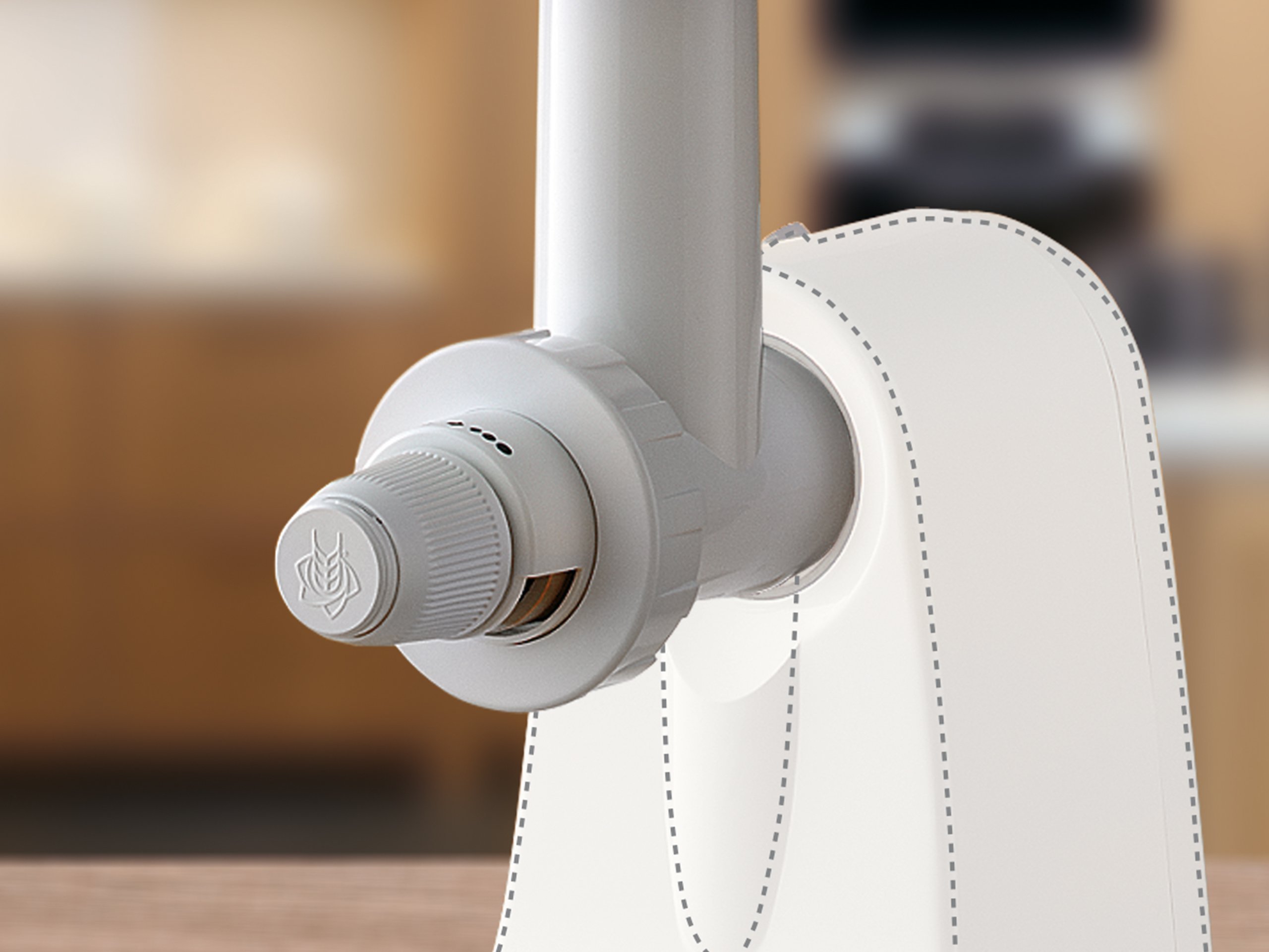 Getreidemühle Kenwood Titanum Chef KVL83xx KVC73xx ab 2017 (neuer Anschluss)