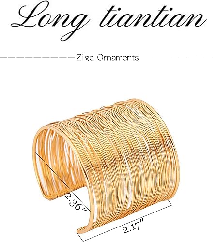 Miniatura 7 de Long tiantian Gold Arm Cuff Jewelry for Women Arm Bracelet Upper Arm Silver Arm Cuff Bangle Halloween Greek Goddess Costume