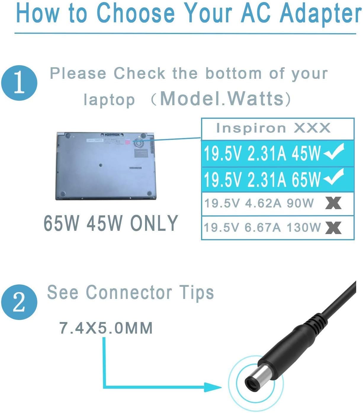 Amаzіng 🔥 AC Charger Adapter Fit for Dell WE11 Laptop Power Supply Cord Exсluѕіvе Dіѕсоunt 60% Prісе AC Charger Adapter Fit for Dell WE11 Laptop Power Supply Cord