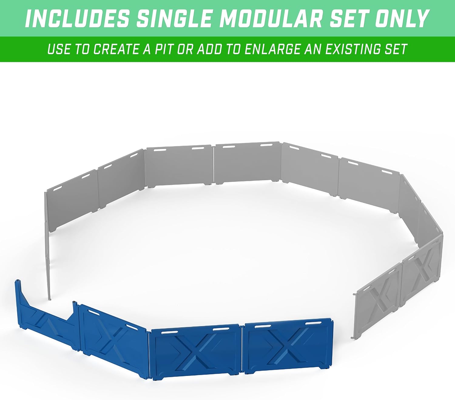GoSports Gagagon Modular Kits - Commercial Grade Gaga Ball Pit Panels to Build Various Size Pits