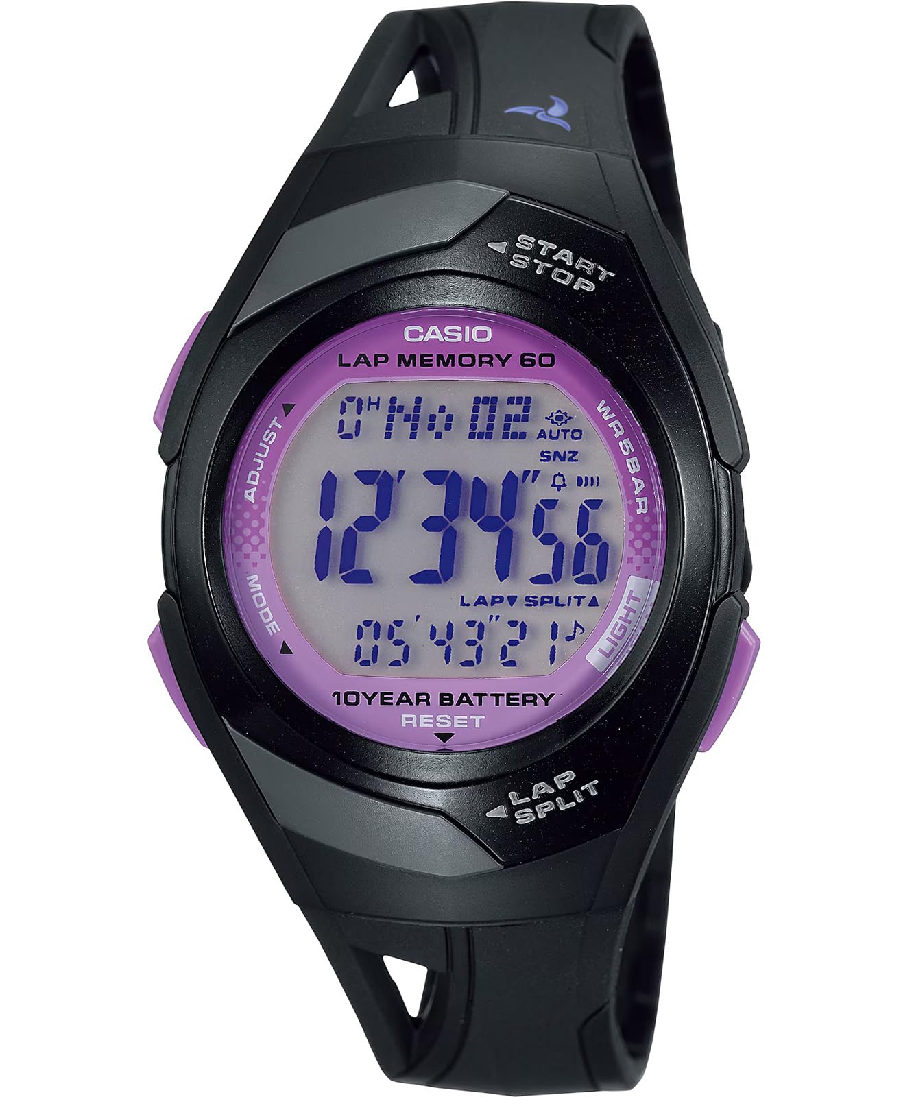 Żywiczny zegarek unisex Casio Collection STR-300-1CEG