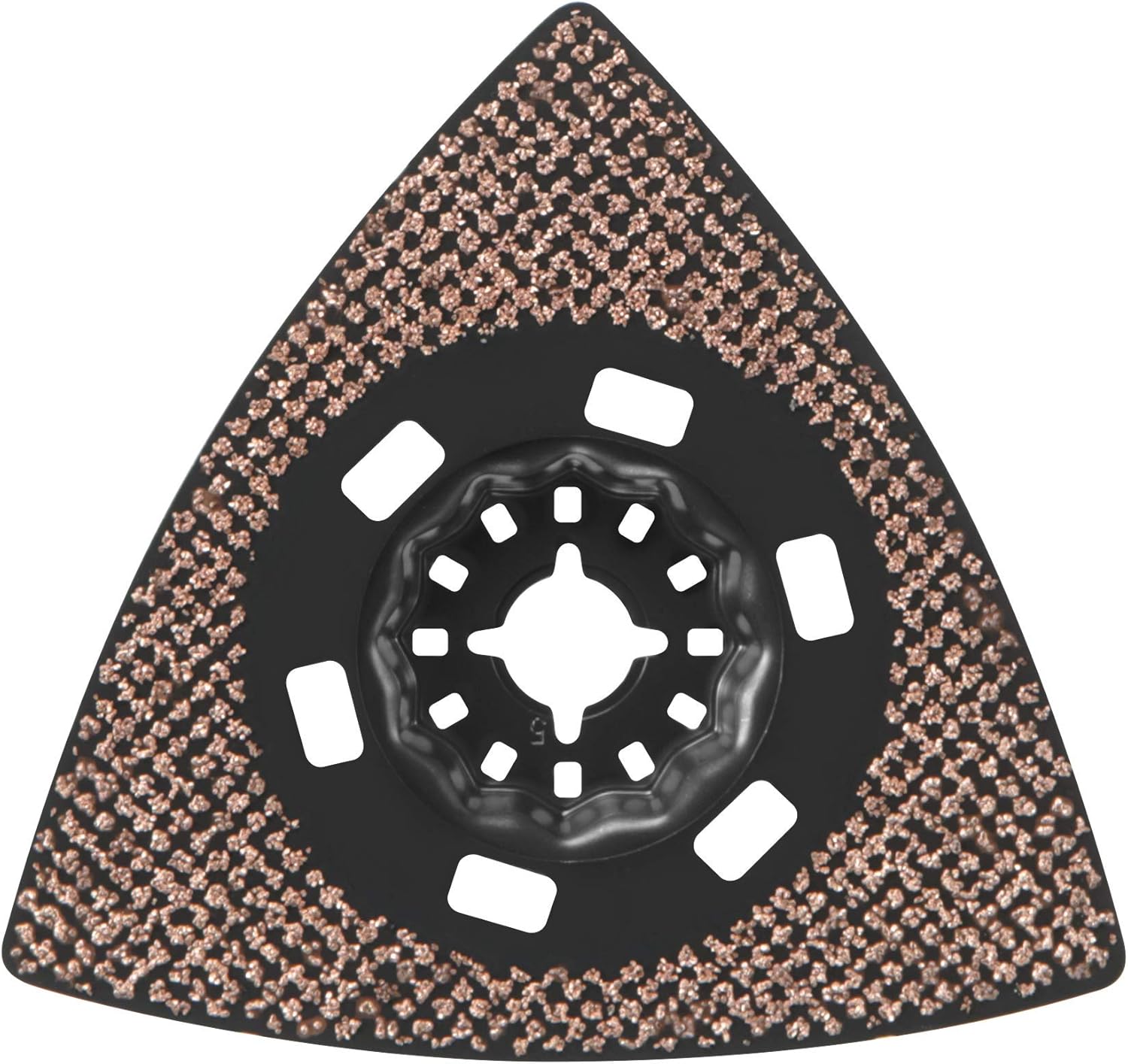 BOSCH OSL350CR6 Starlock Oscillating Multi-Tool Carbide 60 Grit Delta Sanding Pad - - 