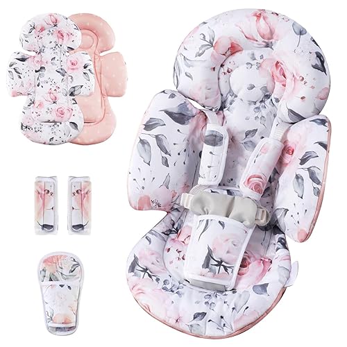 Generic Inserto para asiento de automóvil infantil compatible con columpio Mamaroo y Graco Swing y asiento de automóvil para bebés, soporte para