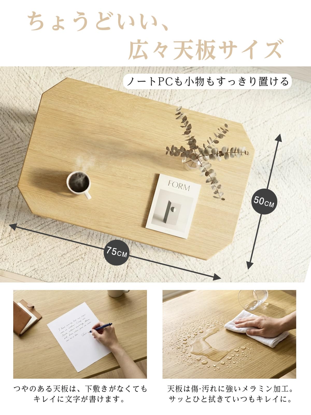 Amazon.co.jp: 【NEXTe PLUS】ローテーブル 折りたたみ