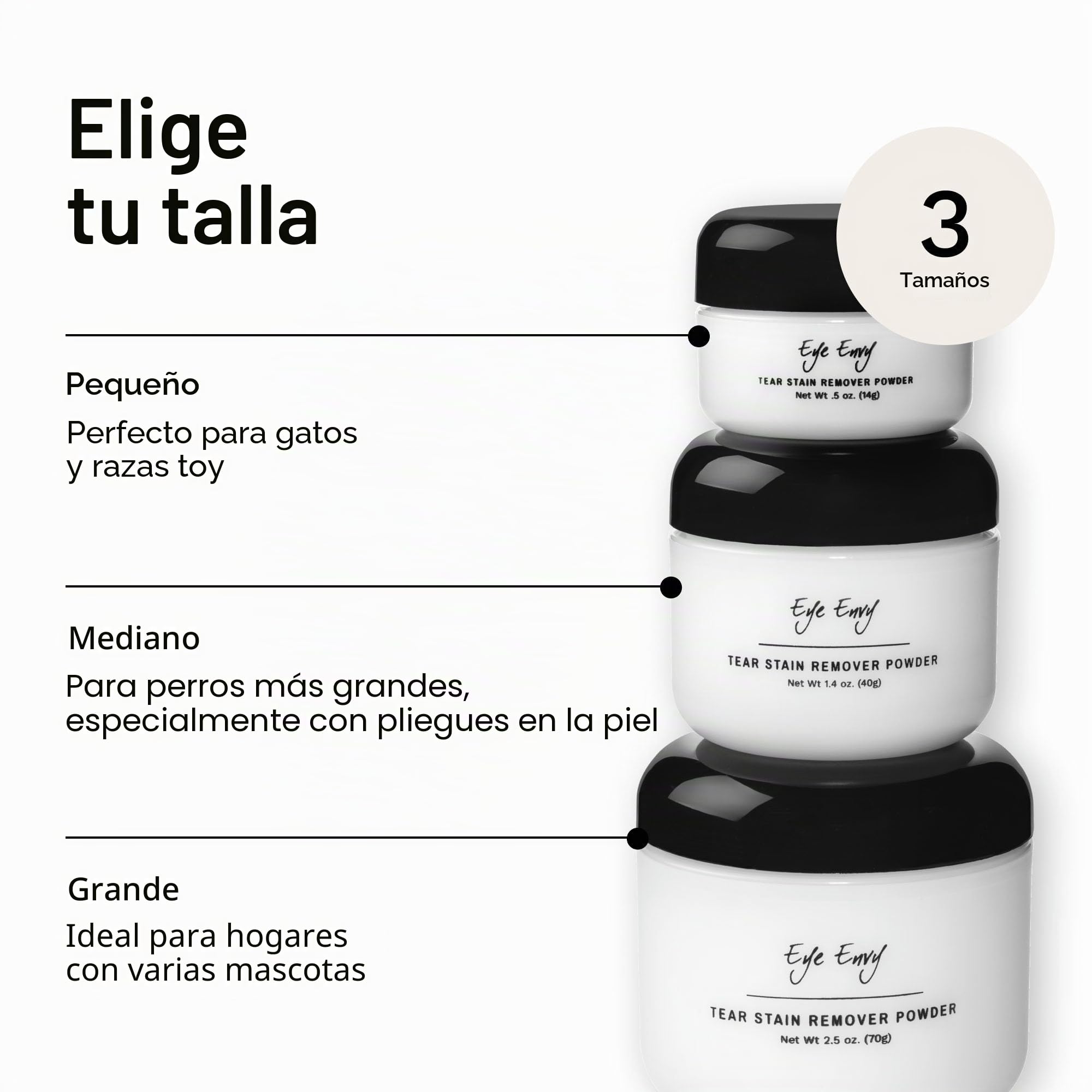 Polvos Quitamanchas Lágrimas Eye Envy 40gr