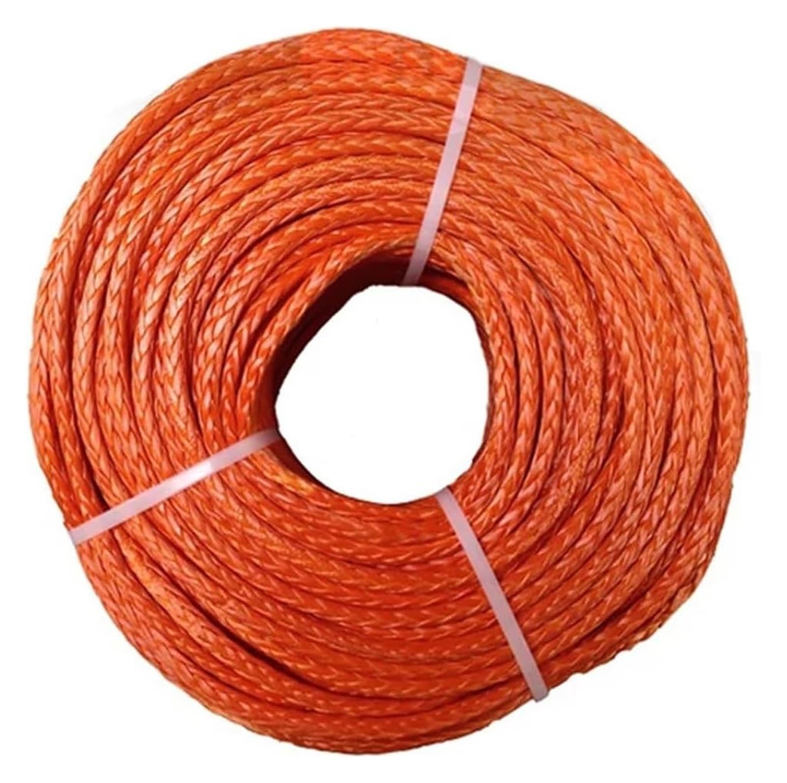 Syntetyczna lina do wyciągarki, 12-splotowa syntetyczna lina wciągarki o wymiarach 6 mm x 200 m do wielokolorowego pojazdu ATV UTV