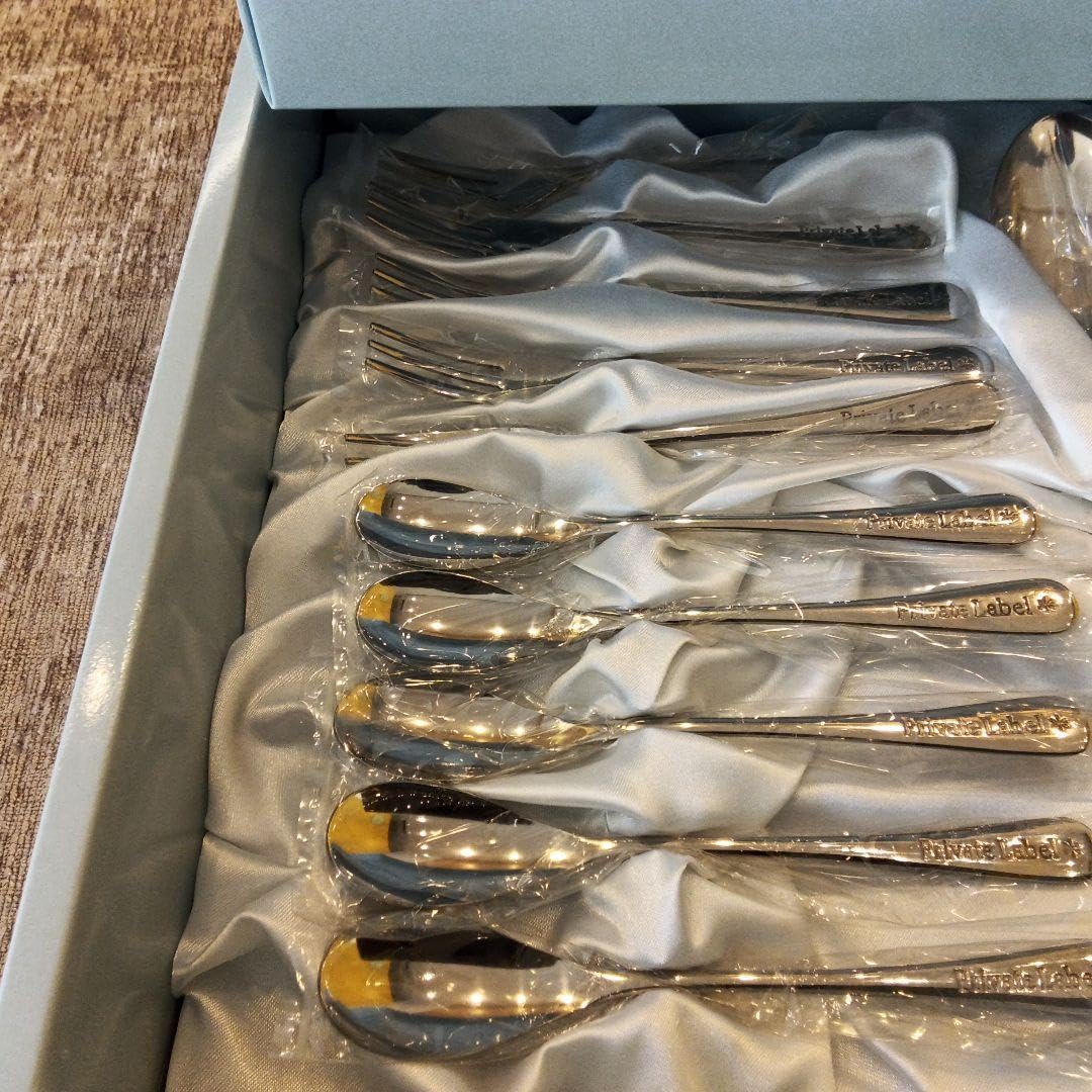 【Roberts & Belk】ビクトリアン カトラリーセット 12本 イギリスアンティーク ROBERTS BELK カトラリーセット ケース付