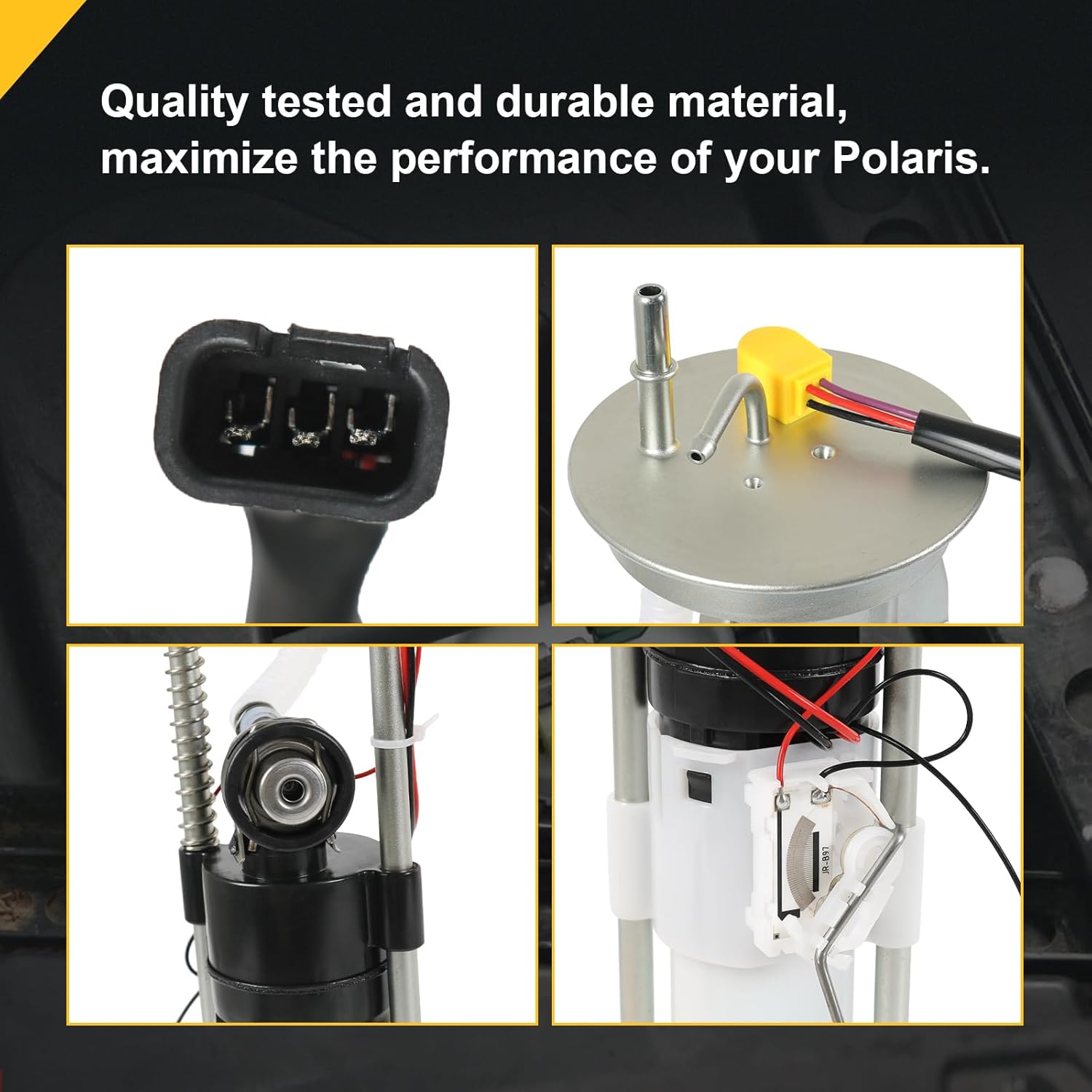 2204306 Fuel Pump Assembly Compatible with Polaris Ranger 500 2009-2013, Ranger 700 2008-2009, Ranger 800 2010 Replaces# 47-1009 2520817