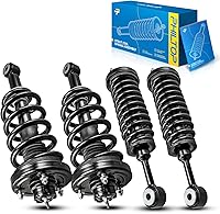 Vista 11 de PHILTOP - Bolsa trasera con resorte de aire para BMW X5 2007-2018 2008-2019 BMW X6 949857 - Actualización de suspensión duradera Suspensión cargada