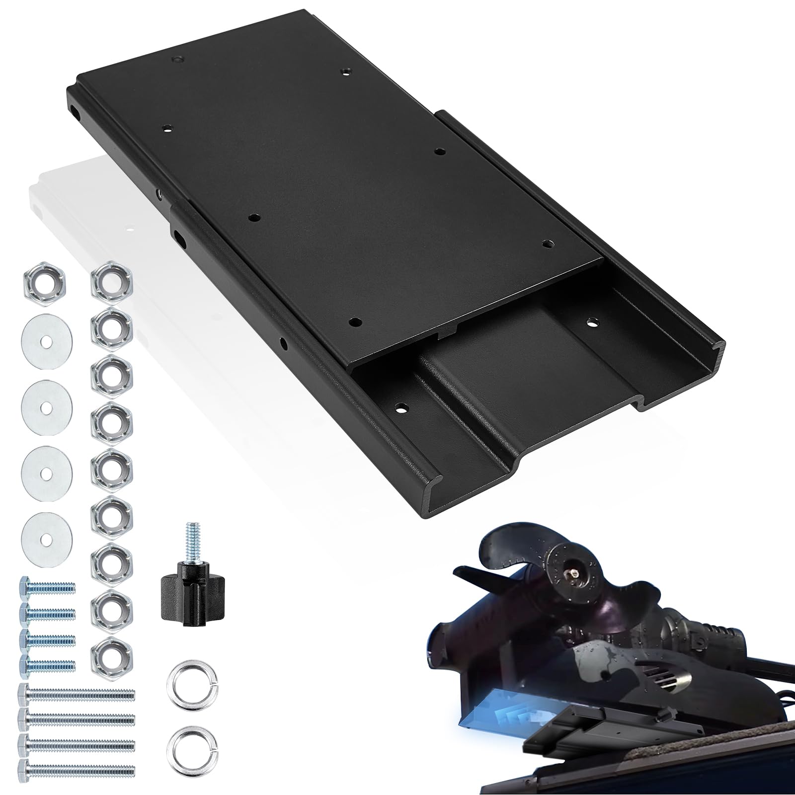 Support Dégagement Rapide MKA 16 03 Pour Moteur Pêche Minn Kota Ulterra Terrova