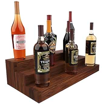 ‼️非売品‼️ザ　グレンリヴェット　ボトルディスプレイ台 Amazon｜KLM リキュールボトルディスプレイシェルフ、コーヒー