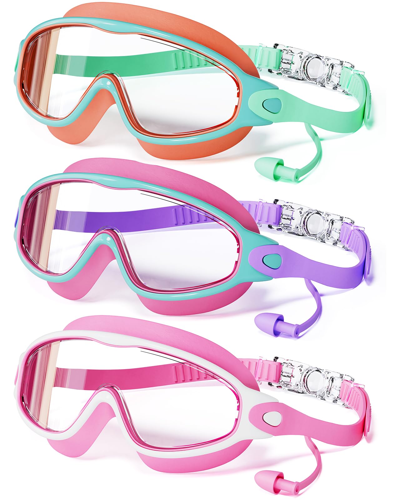 CMBJJU 3 Pack Swimming Goggles - water sports | Mubboo