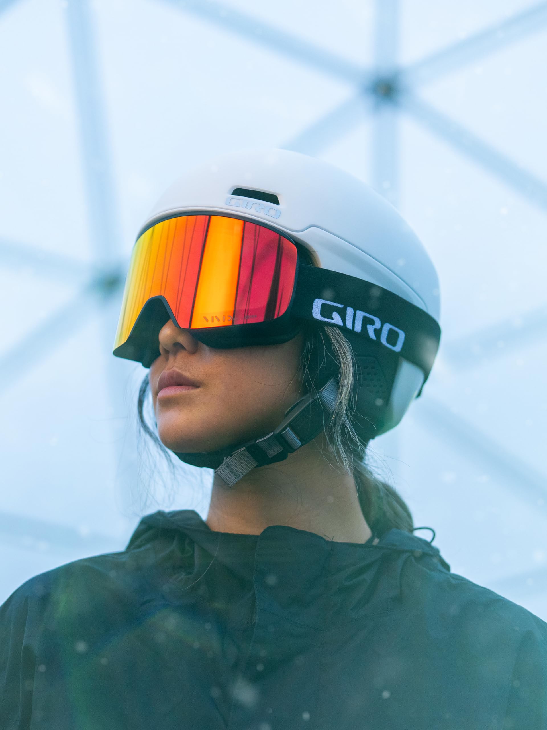 Giro Axis - Gafas de esquí - Gafas de snowboard para hombre - Cambio rápido con 2 lentes vívidas - Tecnología de ventilación antivaho - OTG
