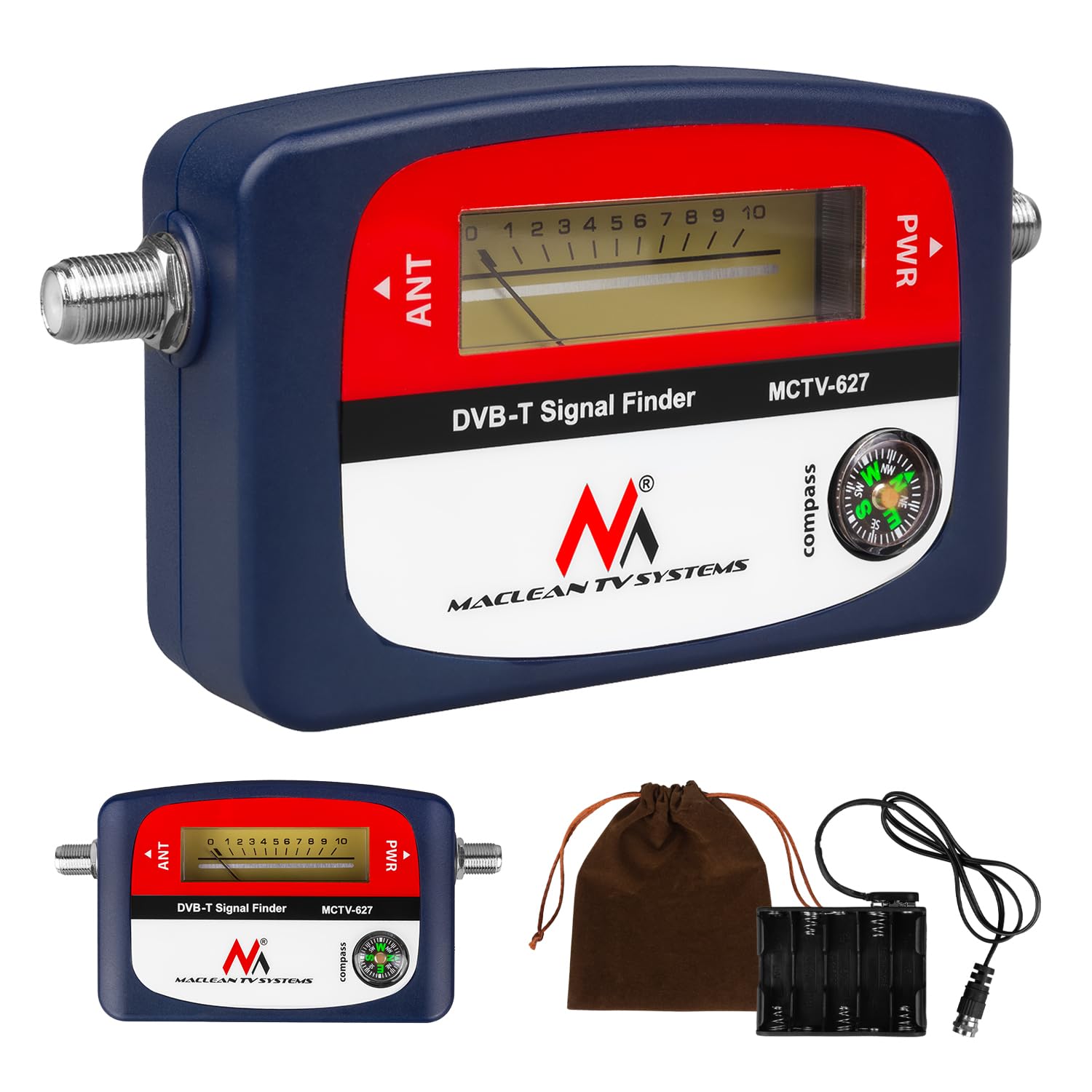 Maclean TV System MCTV-627 mesurage Le Signal de la télé DVB-T