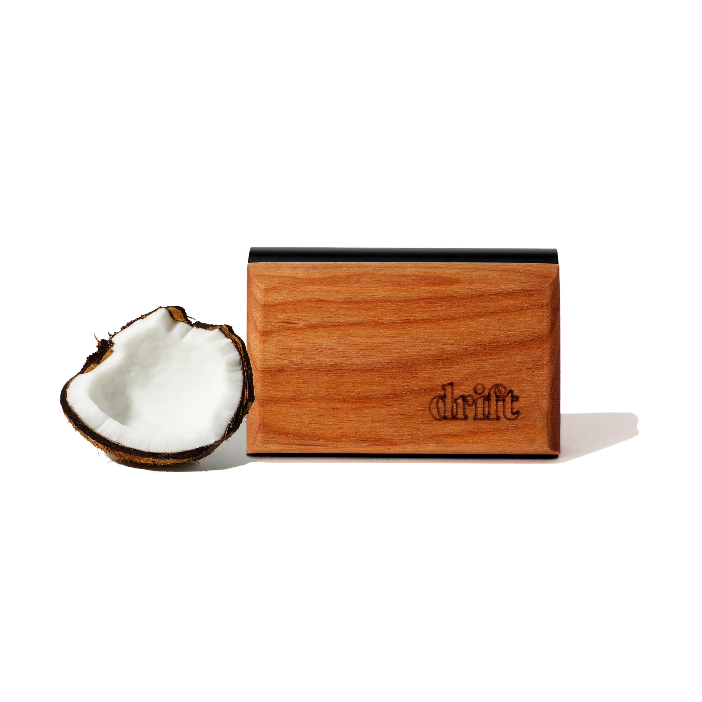 Drift Original Wood Air Freshener Starter Kit (Cabana Scent) - Natural Essential Oils & Metal Clip