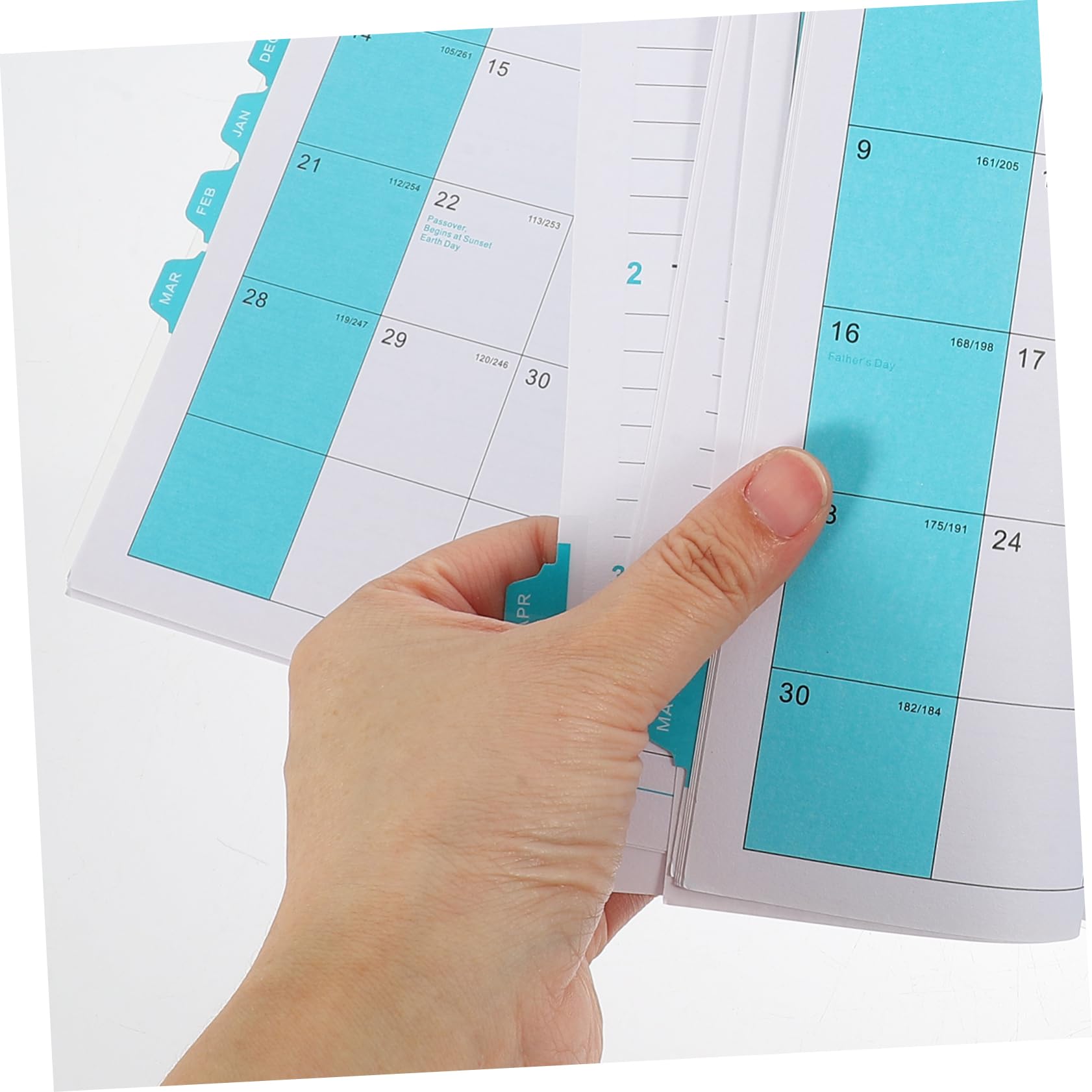 SHINEOFI 4piezas Planificador Portátil Cubierta Resistente y Páginas De Alta Durabilidad Agenda De y Organización Cuaderno De Para y Profesionales