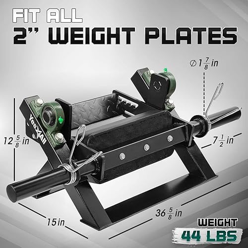 Miniatura 2 de Yes4All Máquina de elevación de pantorrillas, máquina de terneros Tibia Dorsi, entrenador profesional de Tibialis, equipo de máquina de pantorrilla