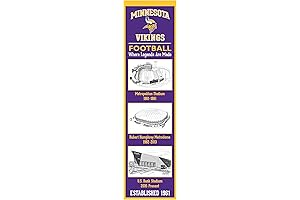 Run Through Banner For Football - Minnesota Vikings Wall Decor