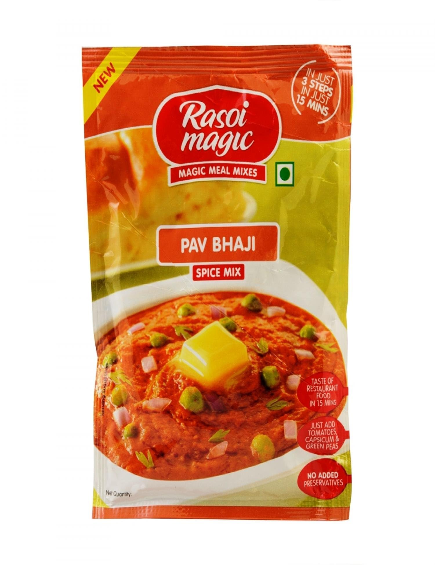 Rasoi Magic Pav Bhaji Spice Mix 55GM (Pack of 3) (B01M0GLVC2) Amazon Price History, Amazon Price Tracker