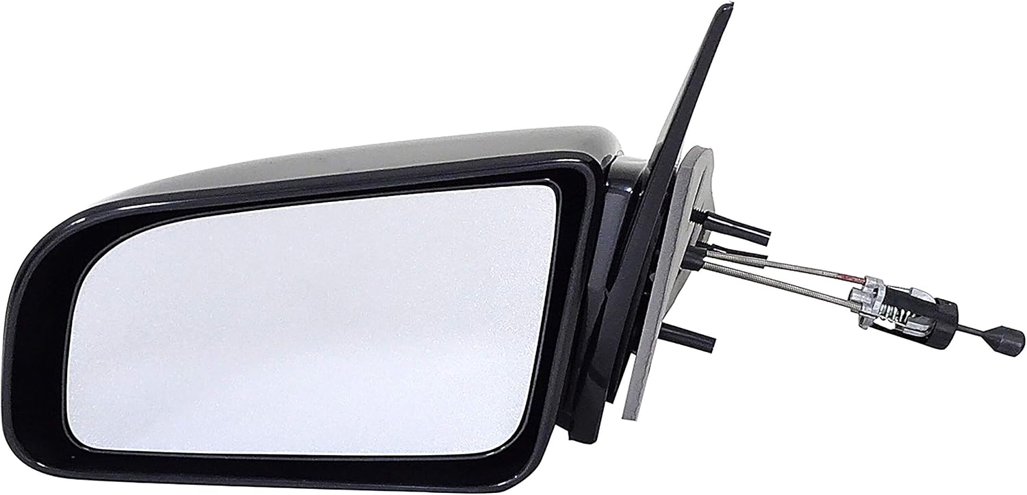 Dorman 955-1150 Driver Side Manual Door Mirror Compatible with Select Chrysler / Dodge / Plymouth Models, Black
