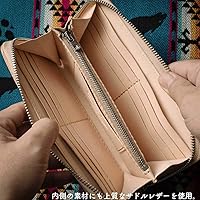 Amazon | [Mama kin'] ラウンドファスナー/長財布/メンズ財布