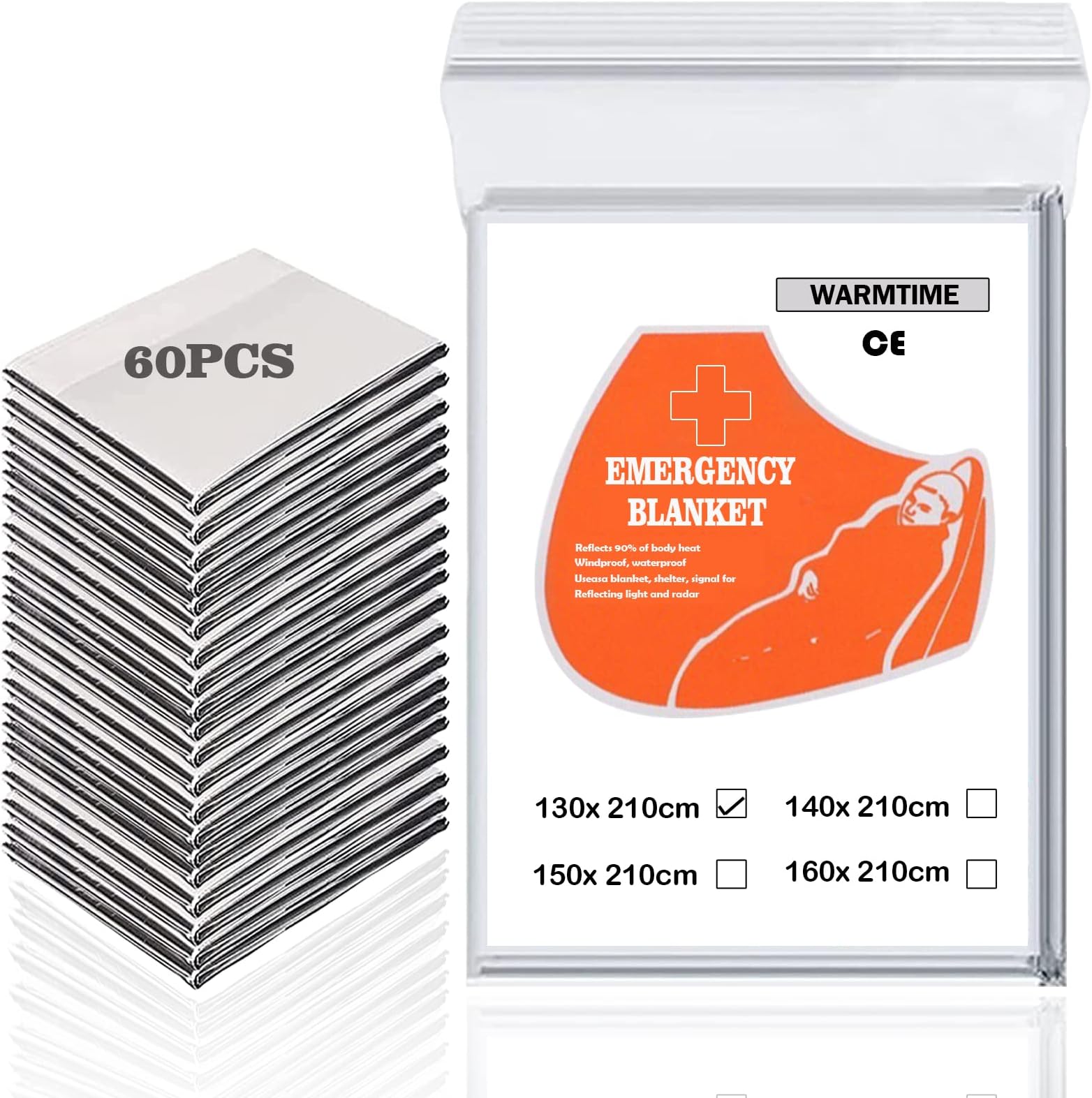 LifePro Sauna Wrap Foil Blanket Disposable NonToxic