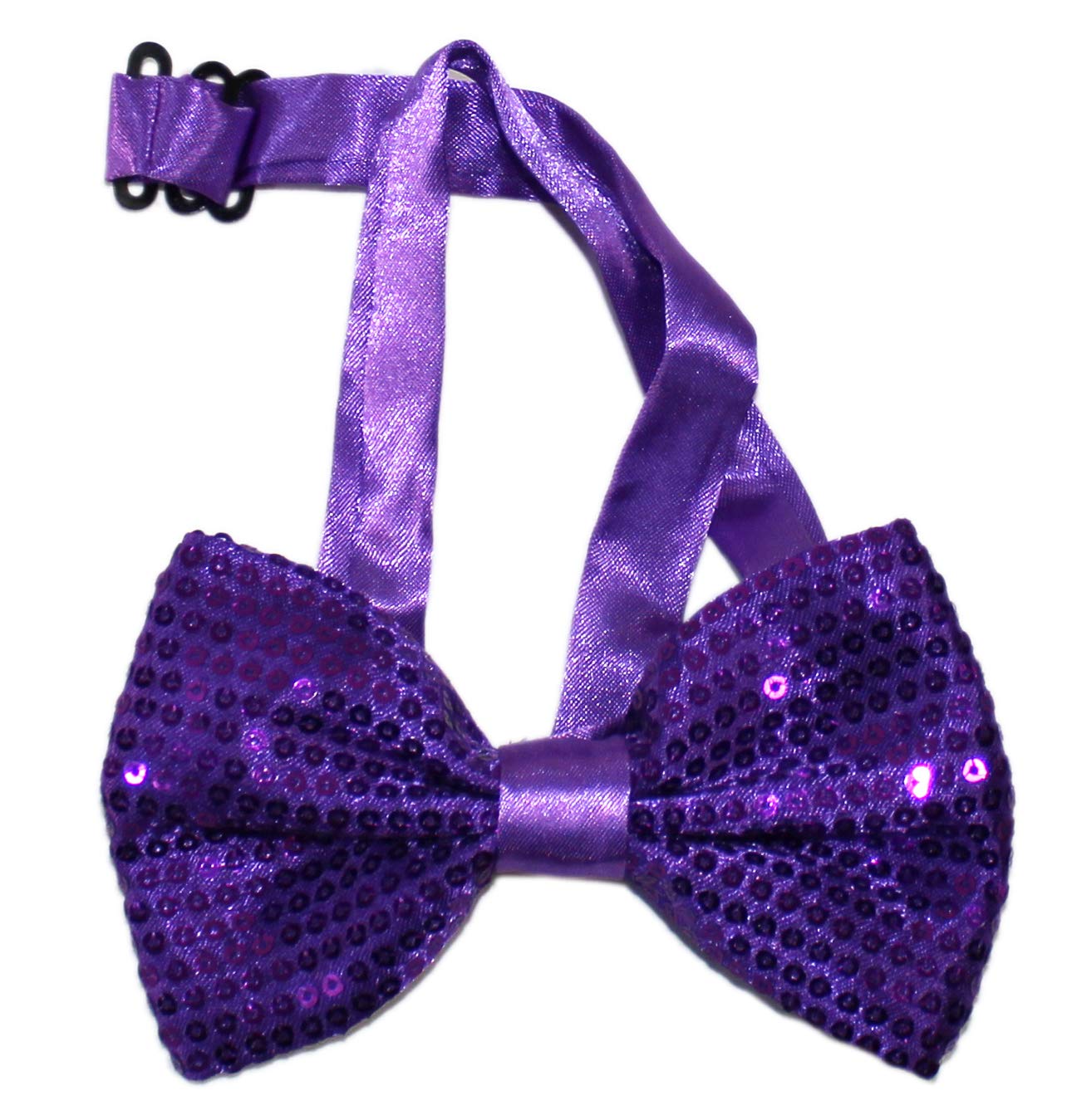 Vesuvio Napoli BOWTIE Lavender Light Purple Color Paisley Men's Bow Tie