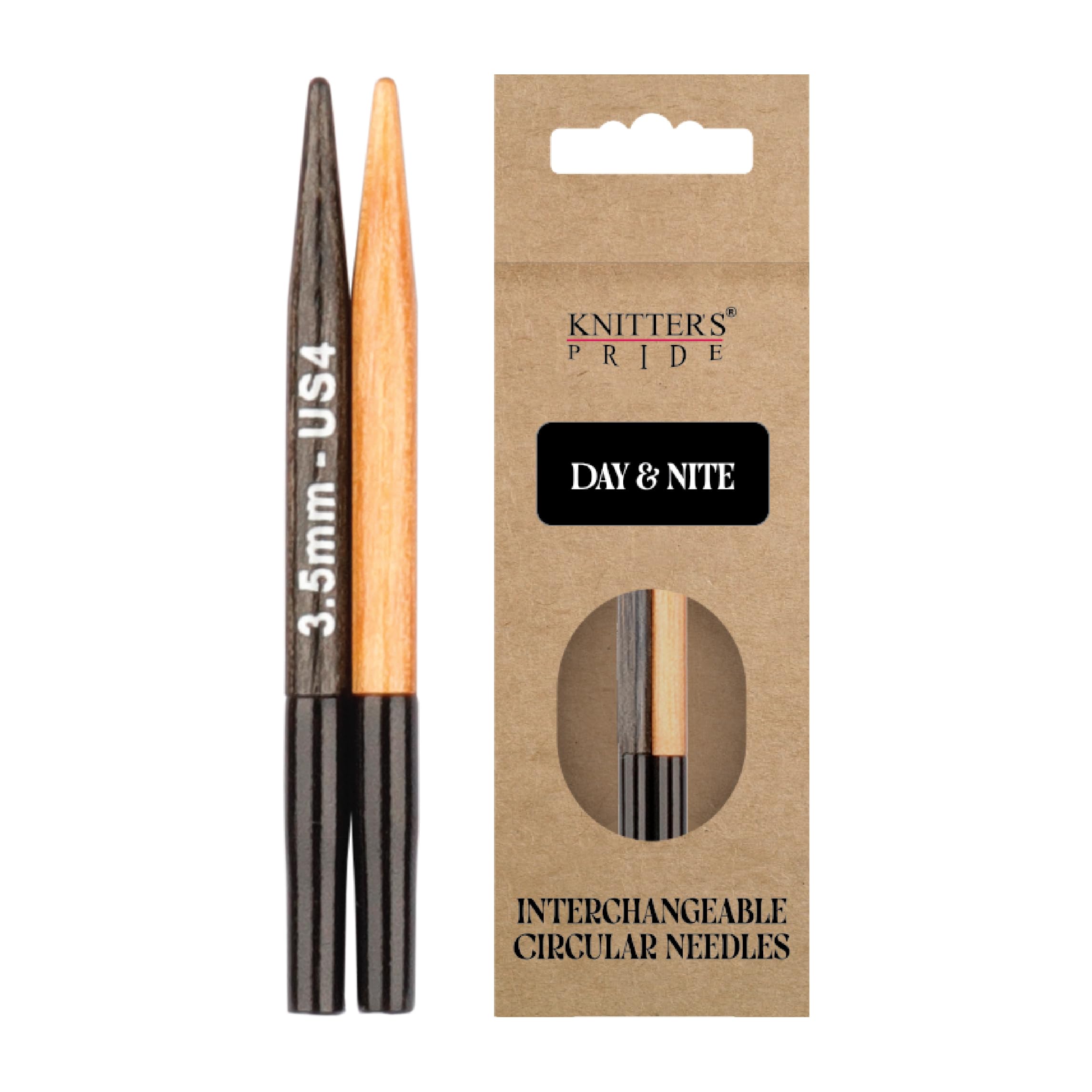 Knitter's Pride Day & Nite Mini Interchangeable Knitting tip 3.5 mm, 5 cm - 1 piece