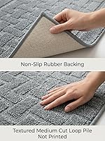 Vista 3 de Alfombra Pasillo Antideslizante Lavable con Respaldo de Goma, Alfombrilla de Suelo Personalizada para Cocina, Pasillo, Escaleras, Dormitorio, Baño