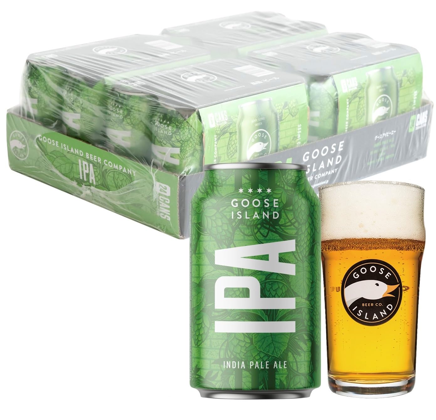 Amazon.co.jp: グースアイランド IPA 缶 [クラフトビール 355ml × 24本 