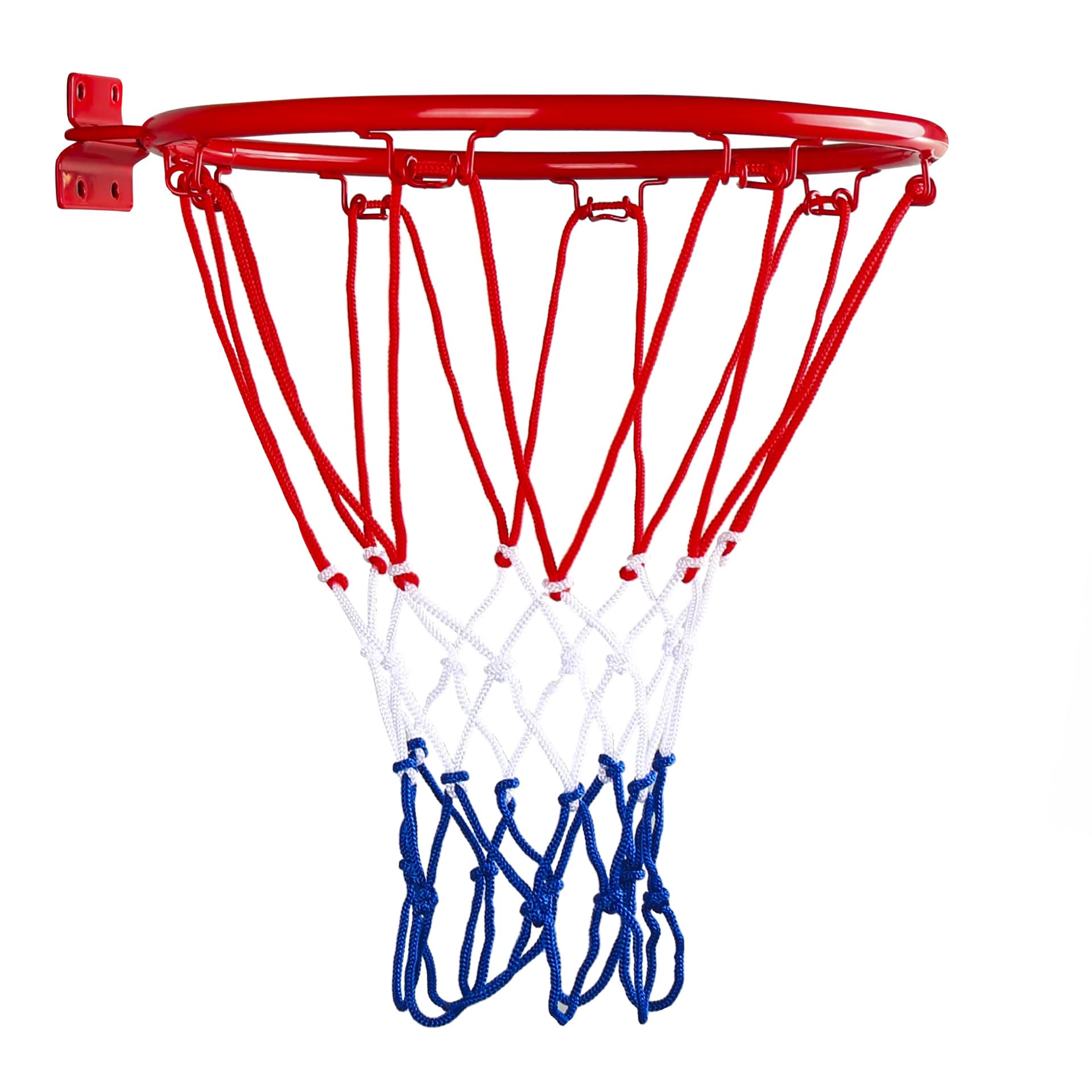 KATGROCHIR Kids Basketball Hoop Hanging Basketball Rim, 12.6" Basketball Ring, Net and Wall Mounting Fixings. Suitable for Indoor Outdoor