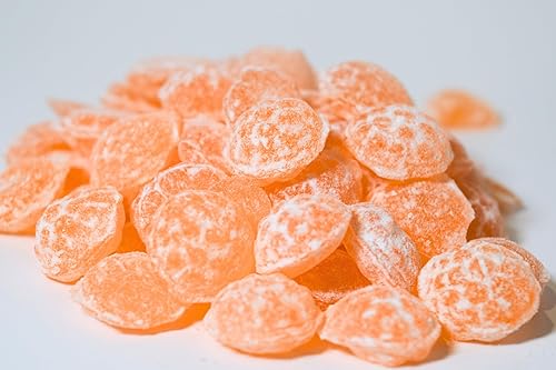 Miniatura 3 de Gotas de caramelo duro agrio con sabor variado, mandarina, sandía, frambuesa azul, latas de 3.5 onzas, paquete de 3, sin tintes artificiales