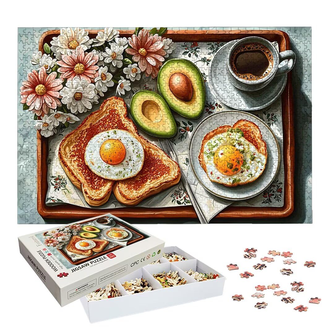 Puzzle Nourriture, Puzzle 1000 Pièces Adultes, Puzzles pour Décor -2147