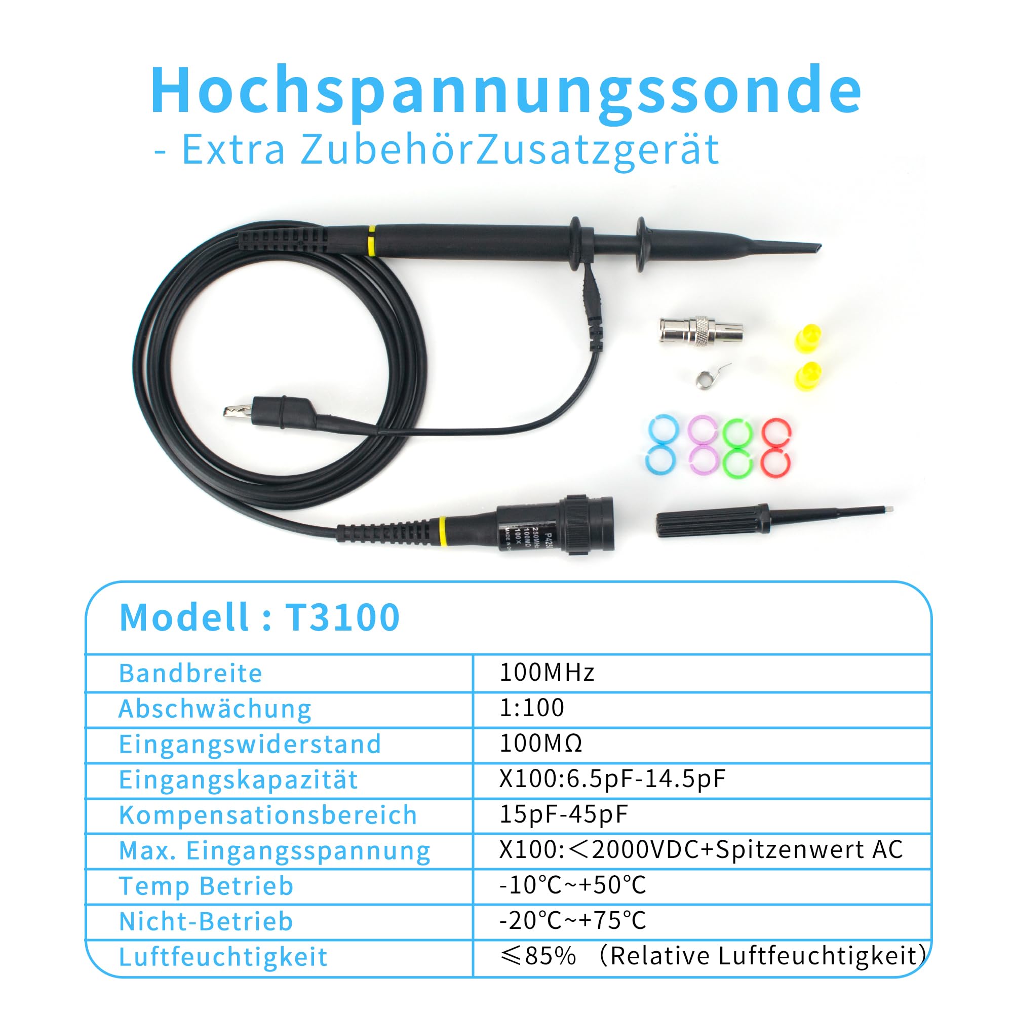 OWON Oszilloskop Desktop 100MHz Bandbreite Zweikanal Oszillograh