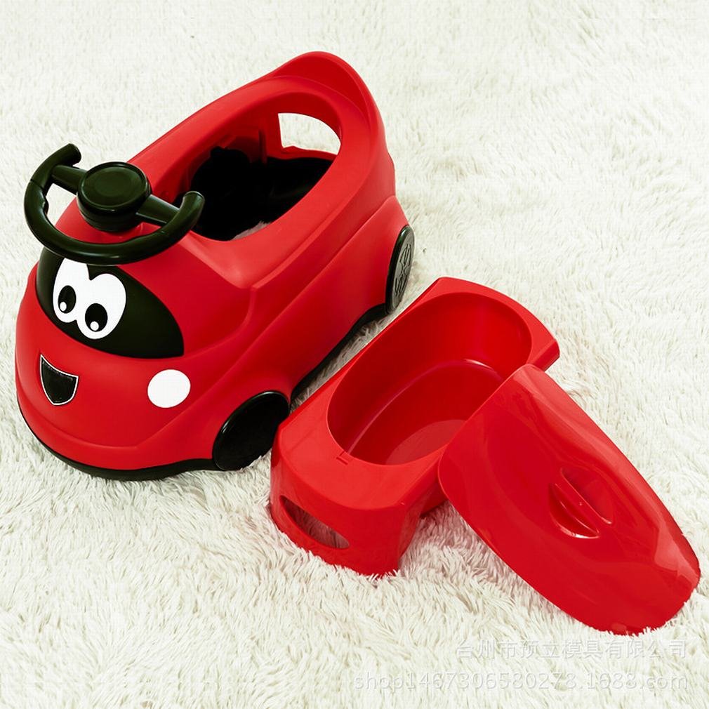 HM Pequeños Modelos de Coche Niños 'Wc Higiénico Multi-Funcional Bebé Varón Y Femenino Bebé Cajón Potty,Rojo