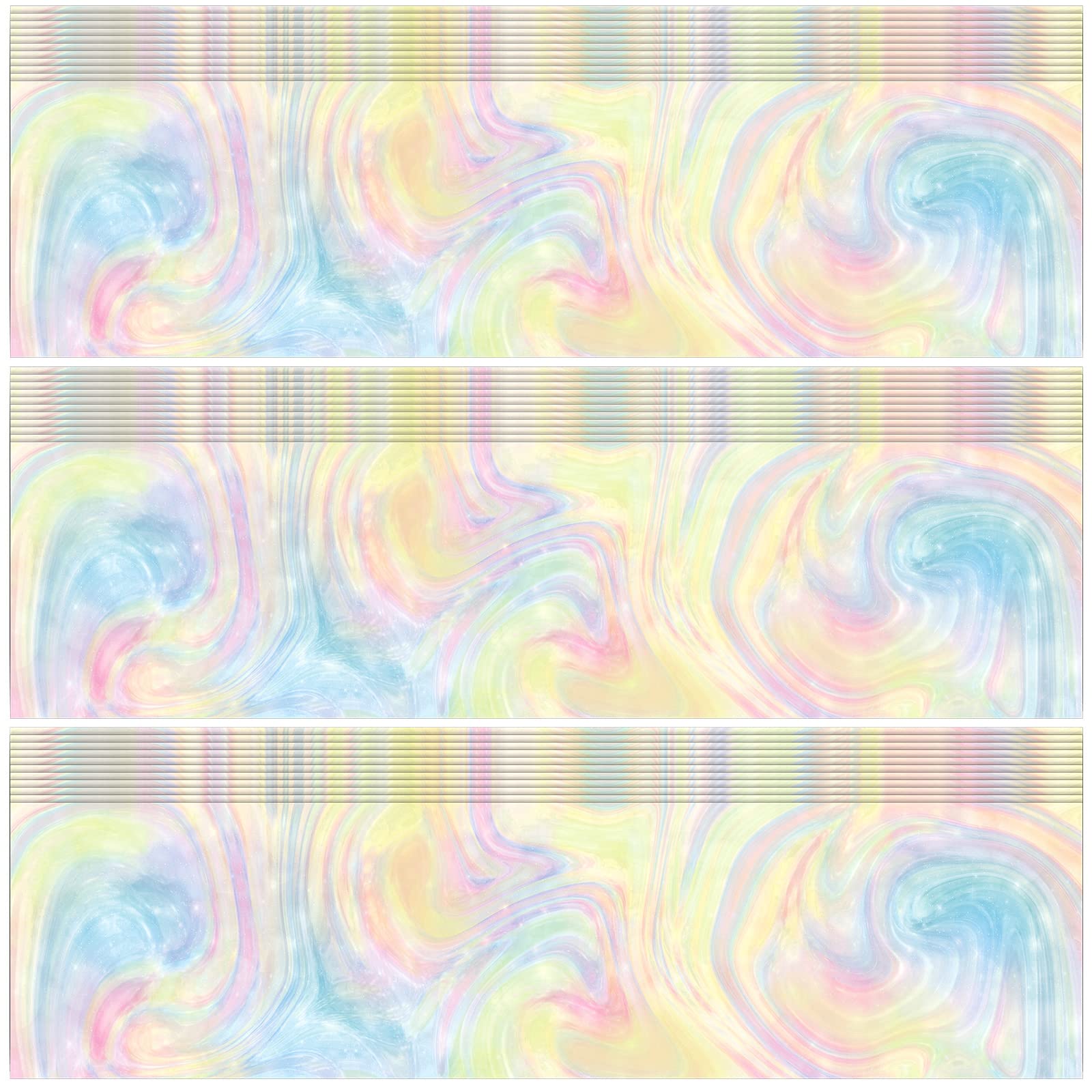 Buy Geyee 60 Pcs Pastel Classroom Bulletin Board Borders Pastel Tie Dye Straight Rolled