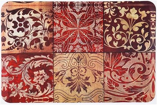 Miniatura 9 de J&V TEXTILES - Alfombra antifatiga y antideslizante impermeable de confort para cocina, piso del hogar, lavandería y oficina (gris, 20" x 36")