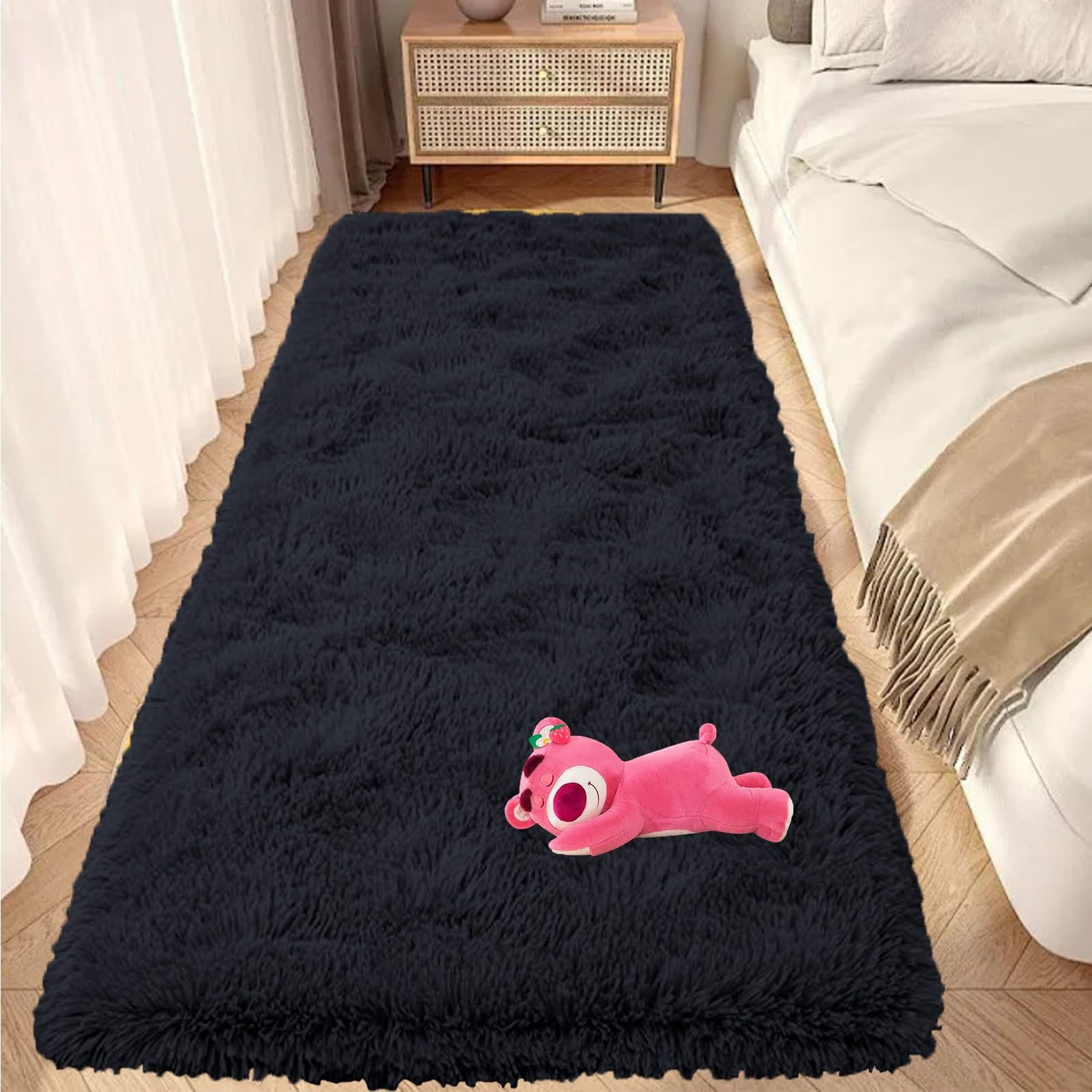 Amazon | ラグマット 100 x 240 cm ホットカーペット対応 長方形 絨毯