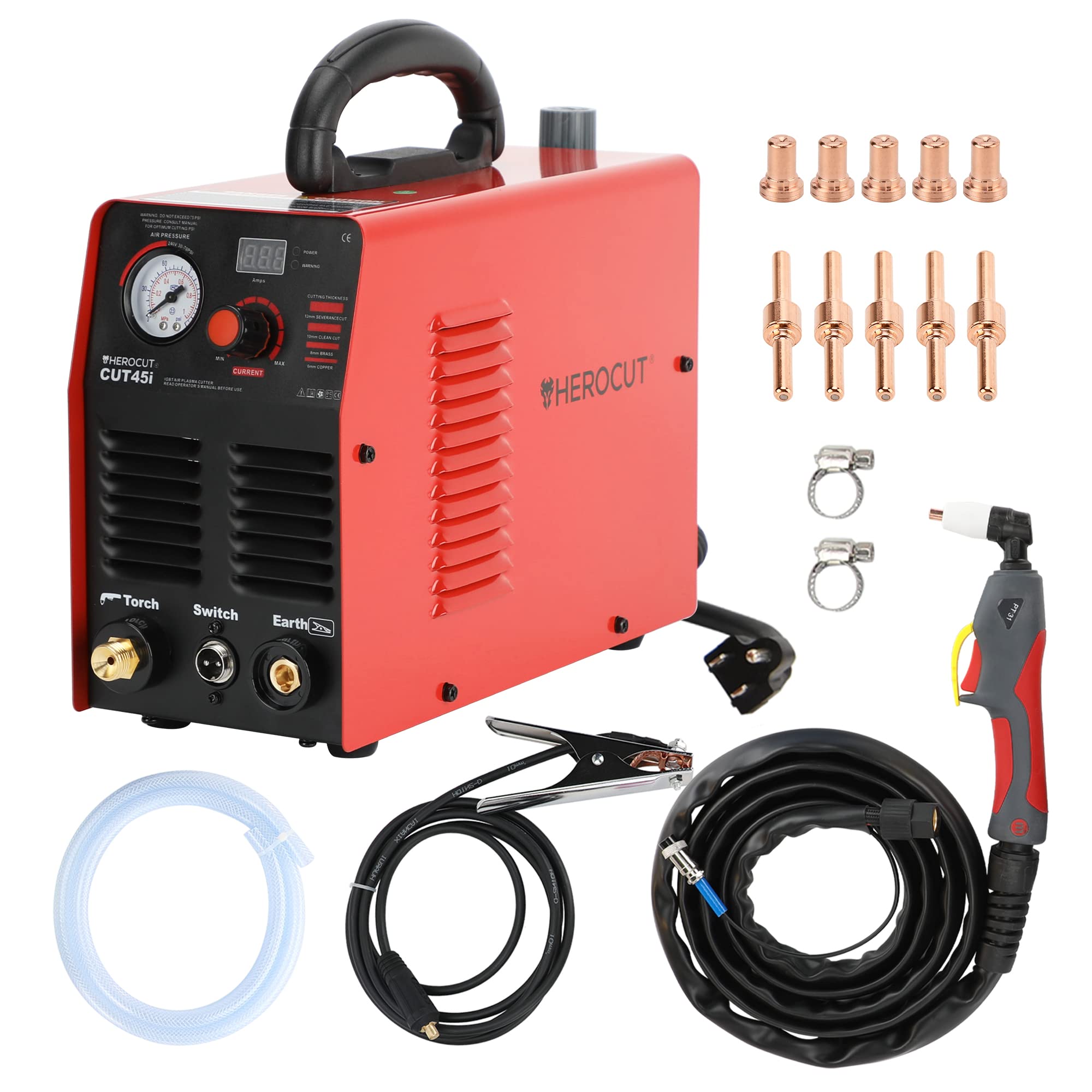 Buy Herocut Plasma Cutter, 45Amp Plasma Cutting Machine, HF 50/60Hz
