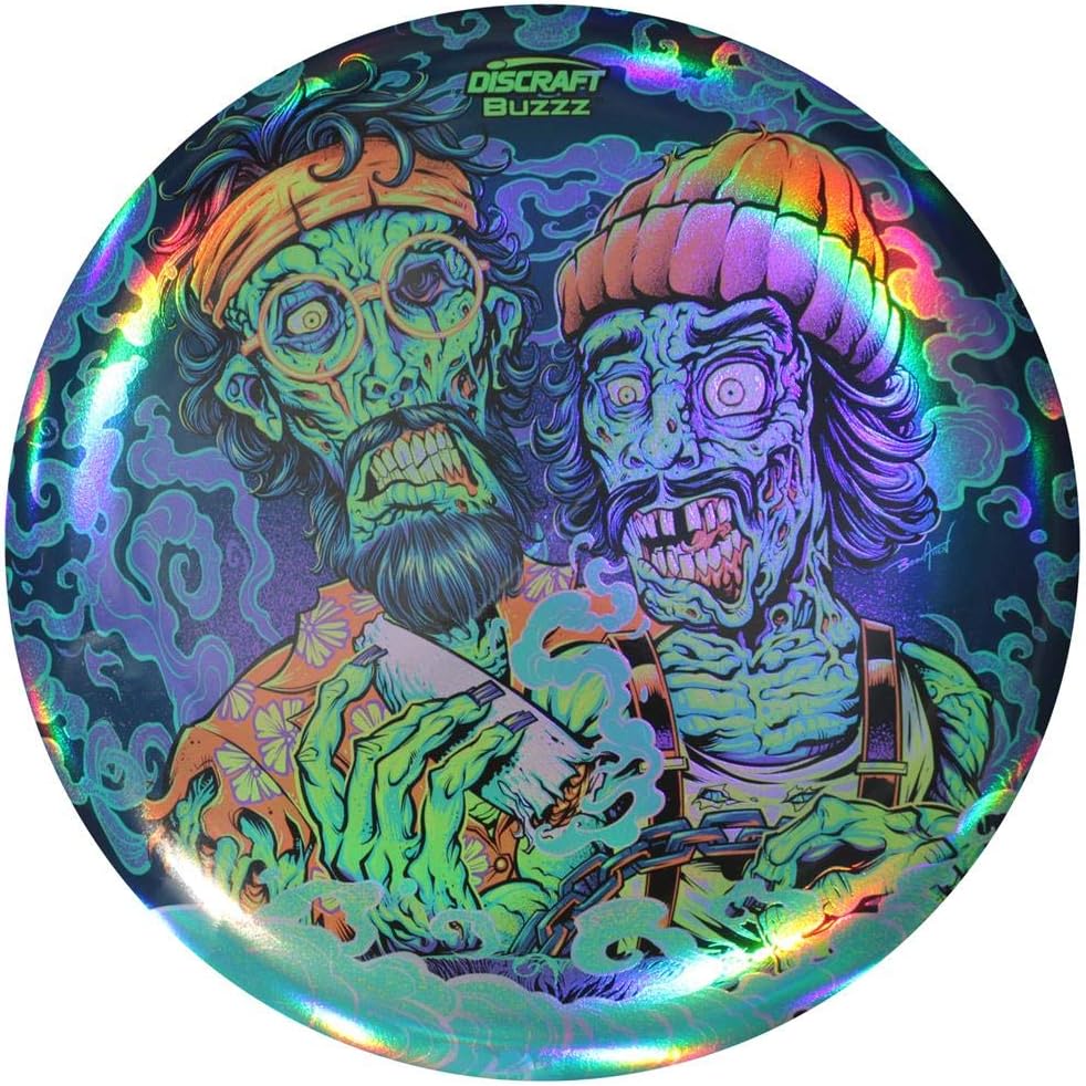Discraft Full Foil After Party Supercolor ESP Buzzz Midrange Golf Disc