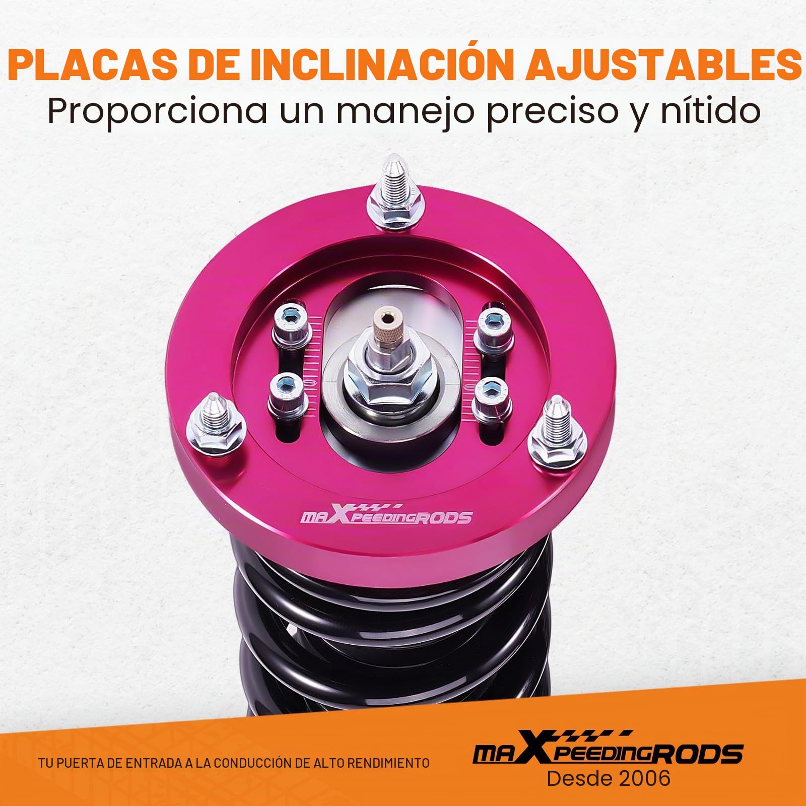 maXpeedingrods Amortiguadores Suspensión para BMW E46 3 Serie Sedán Coupe Touring 1998-2005