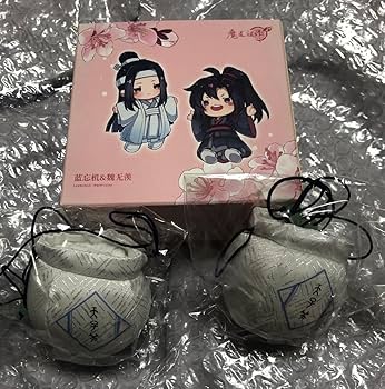 Amazon.co.jp: 公式 魔道祖師 KAZE 5cmぬいぐるみペア 魏無羨 藍忘機+